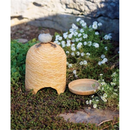 Ancient Graffiti Ancient Graffiti ANCIENTAG17017 River Stone Toad House Yellow ANCIENTAG17017